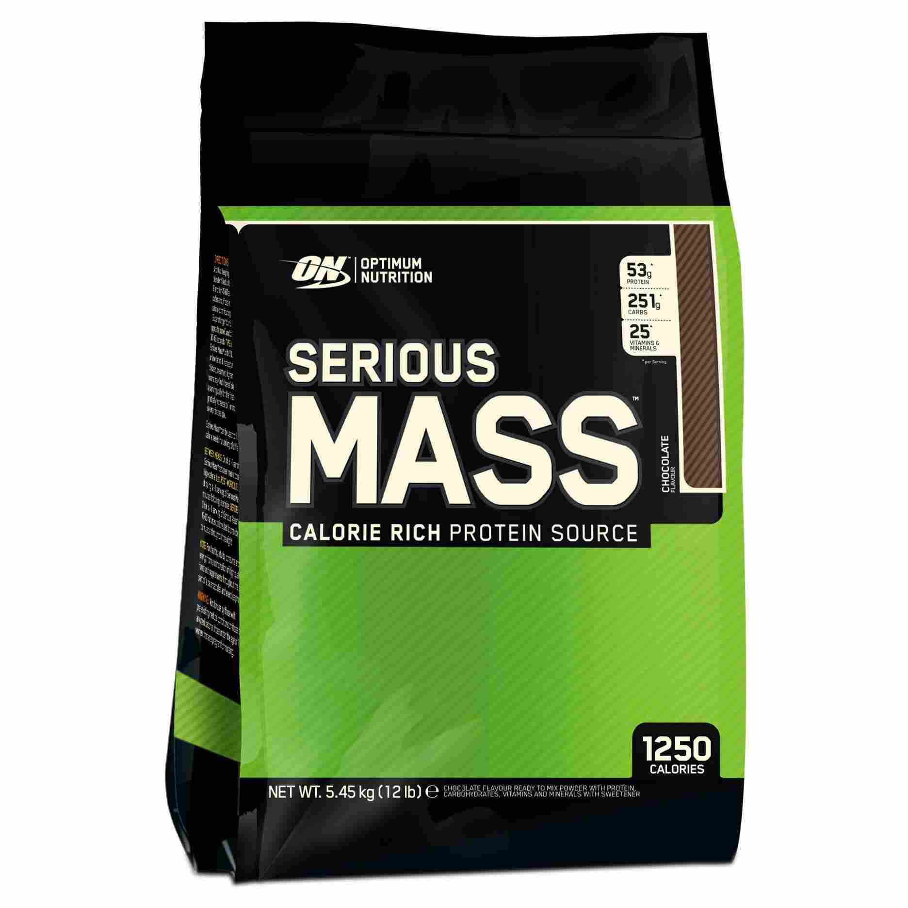 Optimum Nutrition - Serious Mass - 5.4kg Protein Outelt
